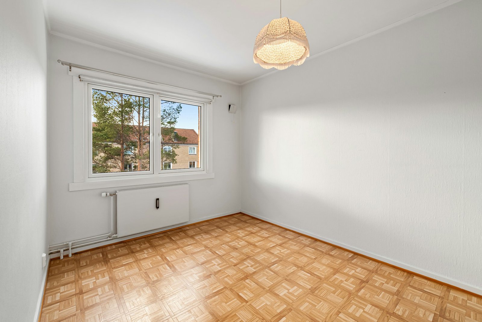 Heizkörperventil an einem Heizkörper