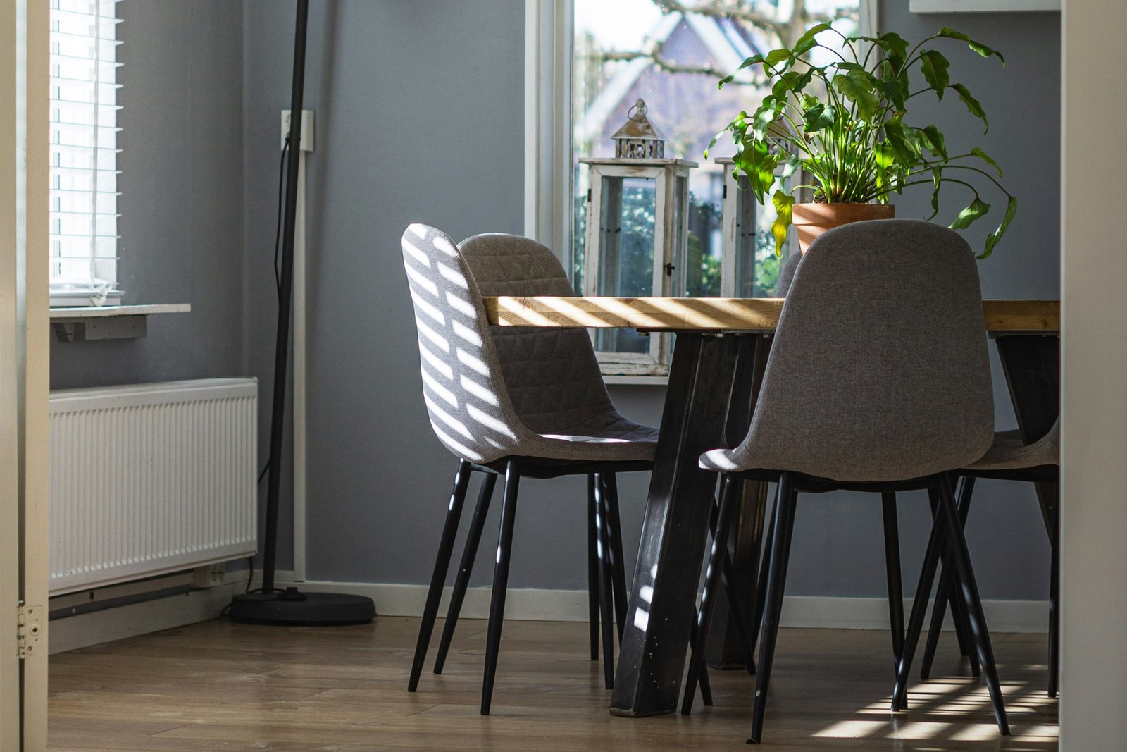 Thermostatventil an einem Heizkörper