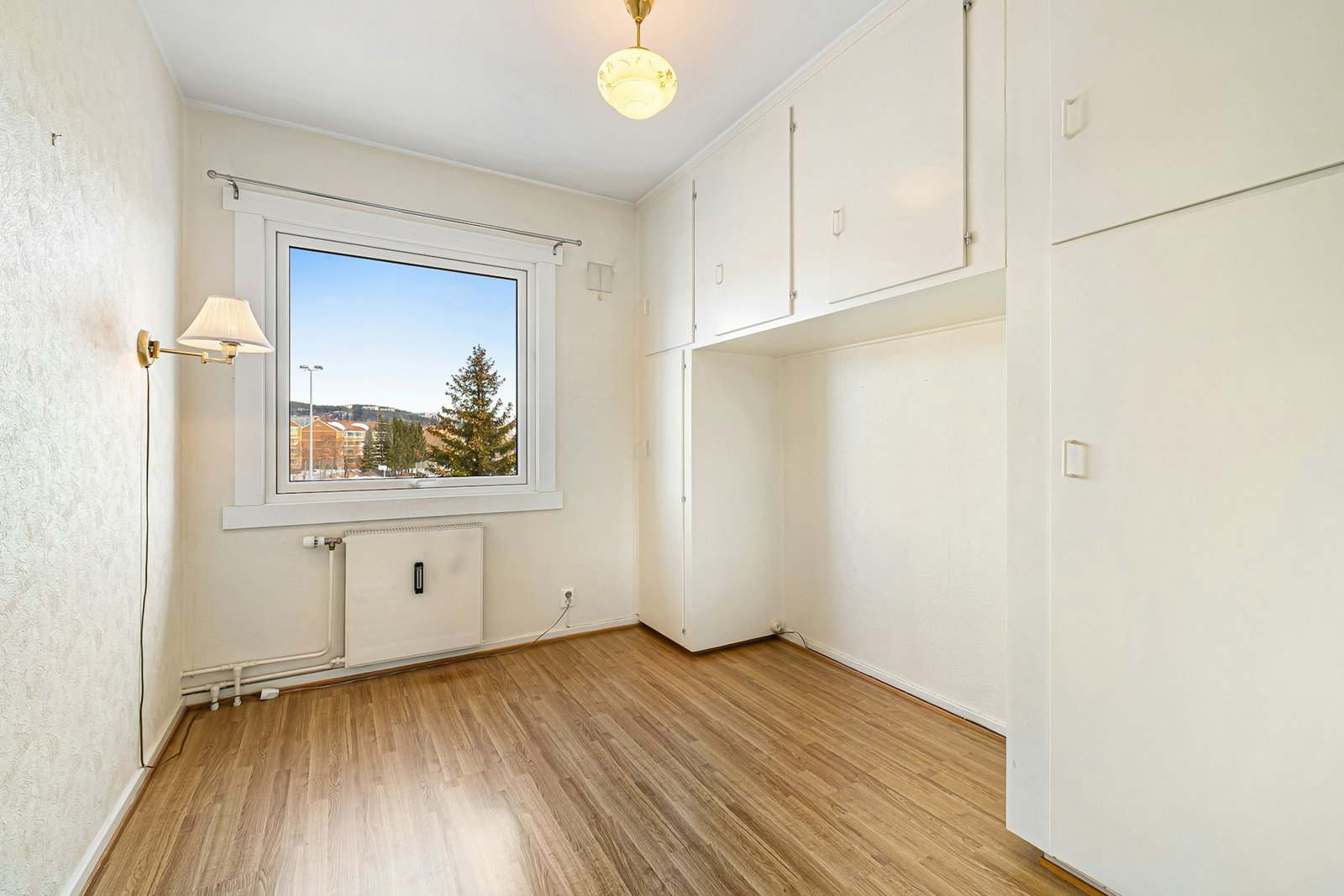 Thermostatventil an einem Heizkörper