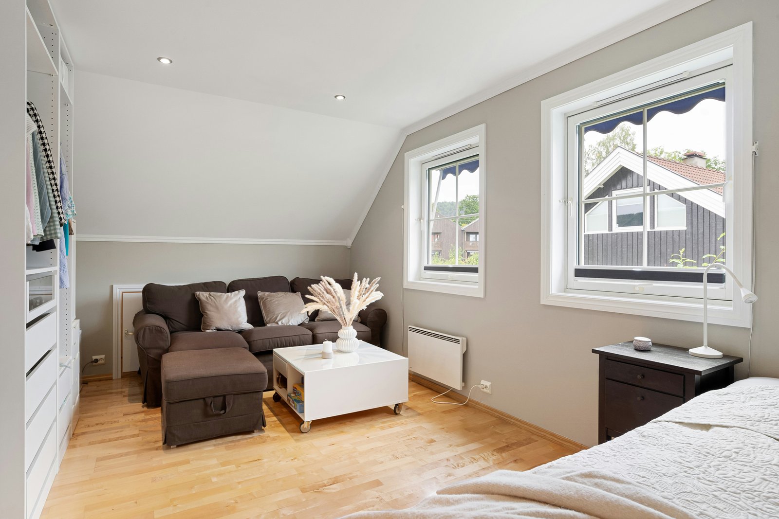 Thermostatventil an einem Heizkörper